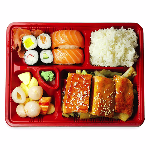Lachs Bento