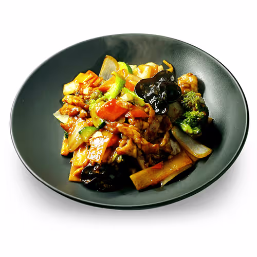Schweinefleisch nach Szechuan Art