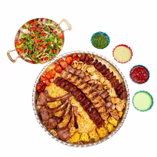 Watan Deluxe Grillteller für 4 Personen