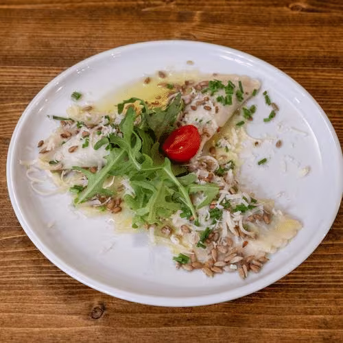 Spinat-Schlutzkrapfen (3 Stück)