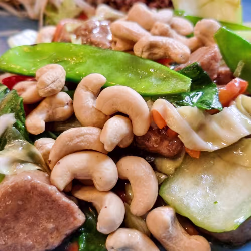 Cashew Huhn (vegan)