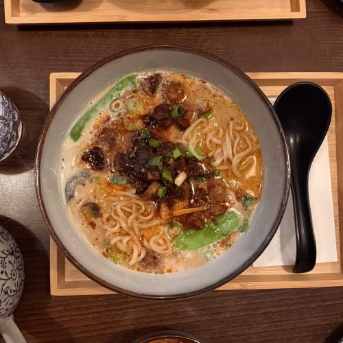 Tantan Ramen (vegan, scharf)