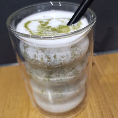 Matcha Latte(warm) 0,3l Kokosmilch