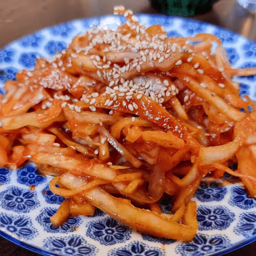 Pikanter Kraut Salat(Vegan)