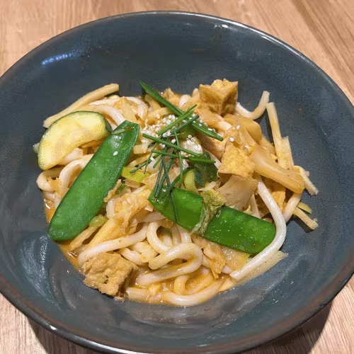Kimchi Udon (Vegan)