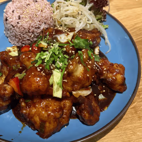 Karfiol Manchu (vegan)