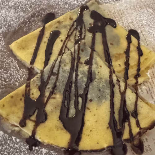 Palatschinken mit Schoko-Nuß