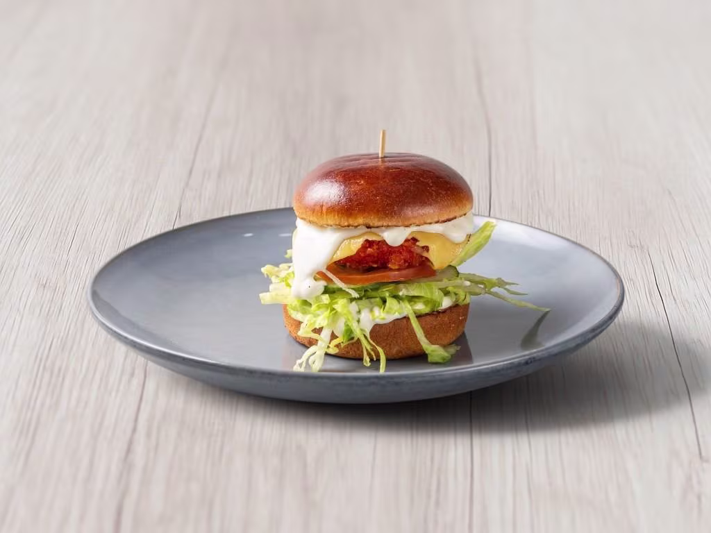 Crispy Vegan Burger