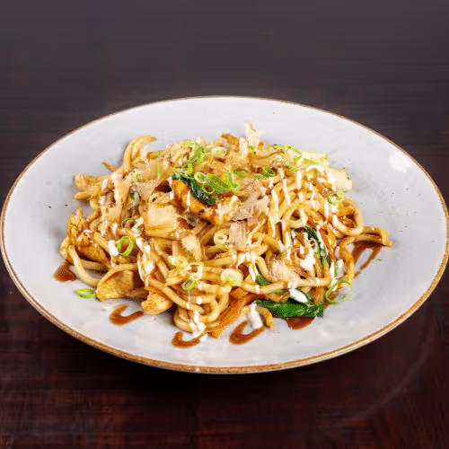 Yaki Udon mit Huhn