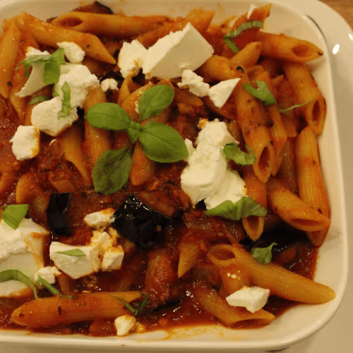 Pasta Auberginen