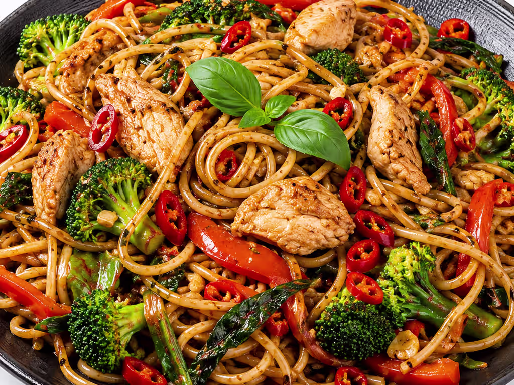 Phat Khi Mao (Drunken Spaghetti)