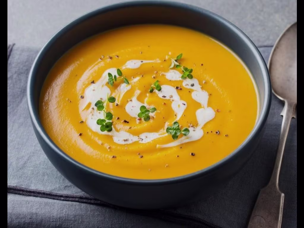 Kürbiscremesuppe
