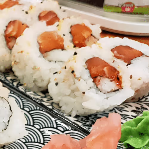 Spicy Salmon Roll (scharf)