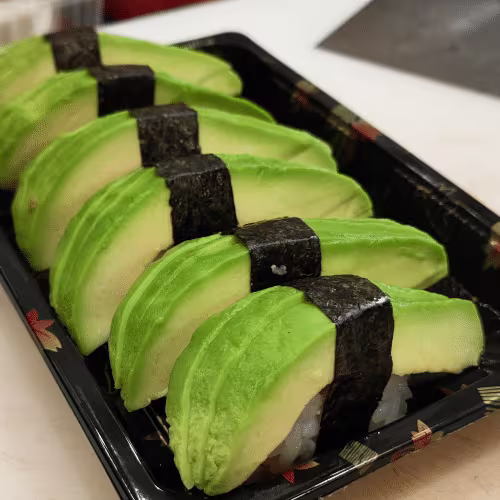 Avocado Nigiri (10 Stück)