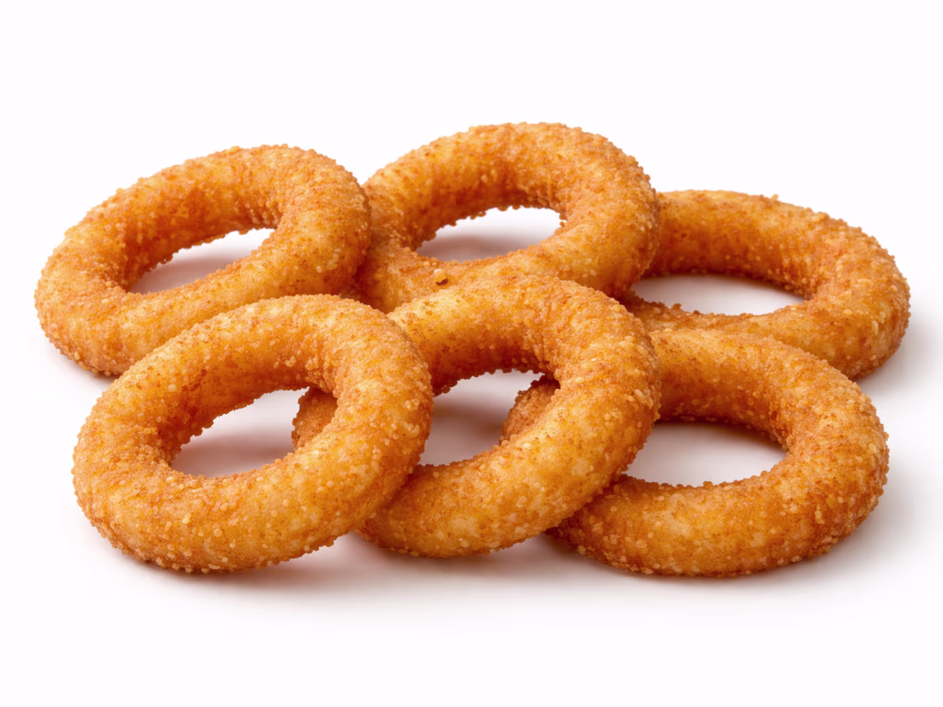 Onion Rings 6 stk. + Dip