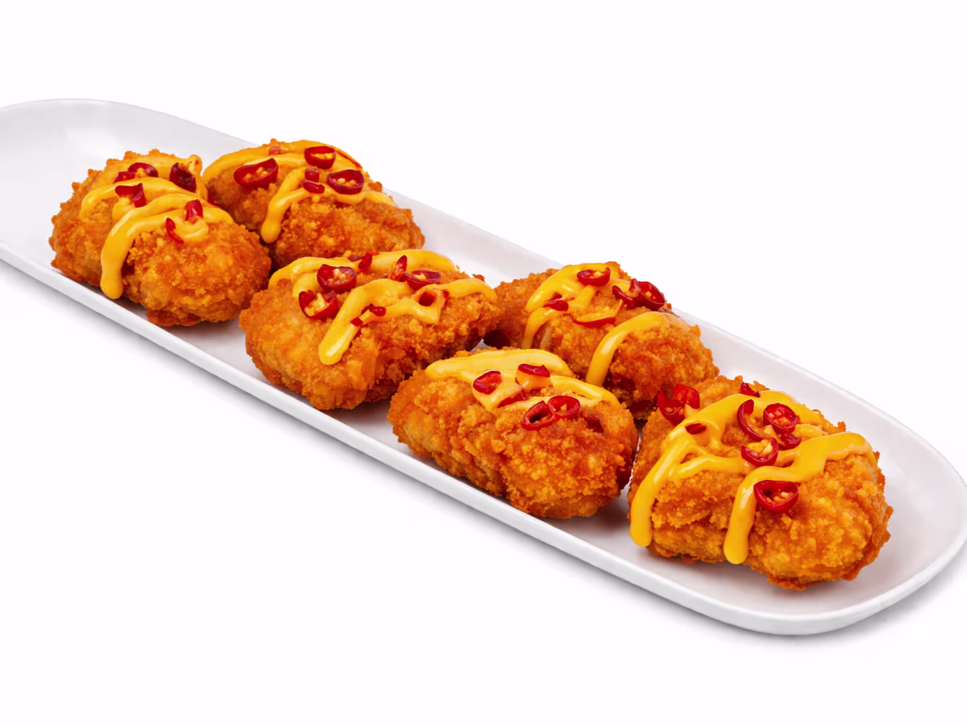 Chilli-Cheese-Nuggets 6stk. + Dip