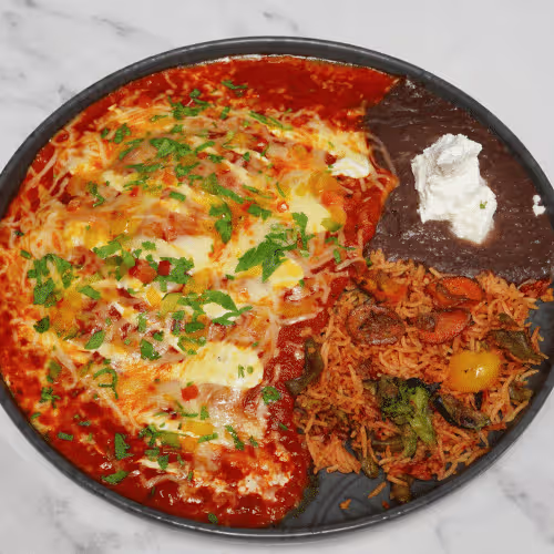 Enchiladas Pulled Pollo