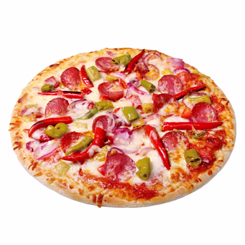Pizza Diavolo (scharf)