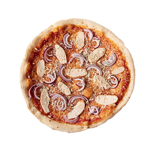 Pizza Buffalo Chicken (scharf)