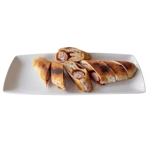 Käsekrainer Pizza Dog