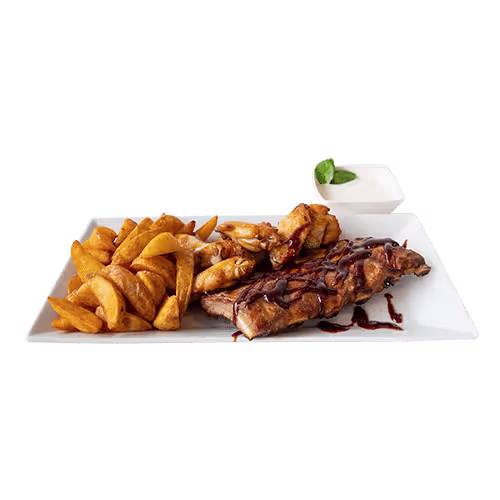 BBQ Spare Ribs & Wings