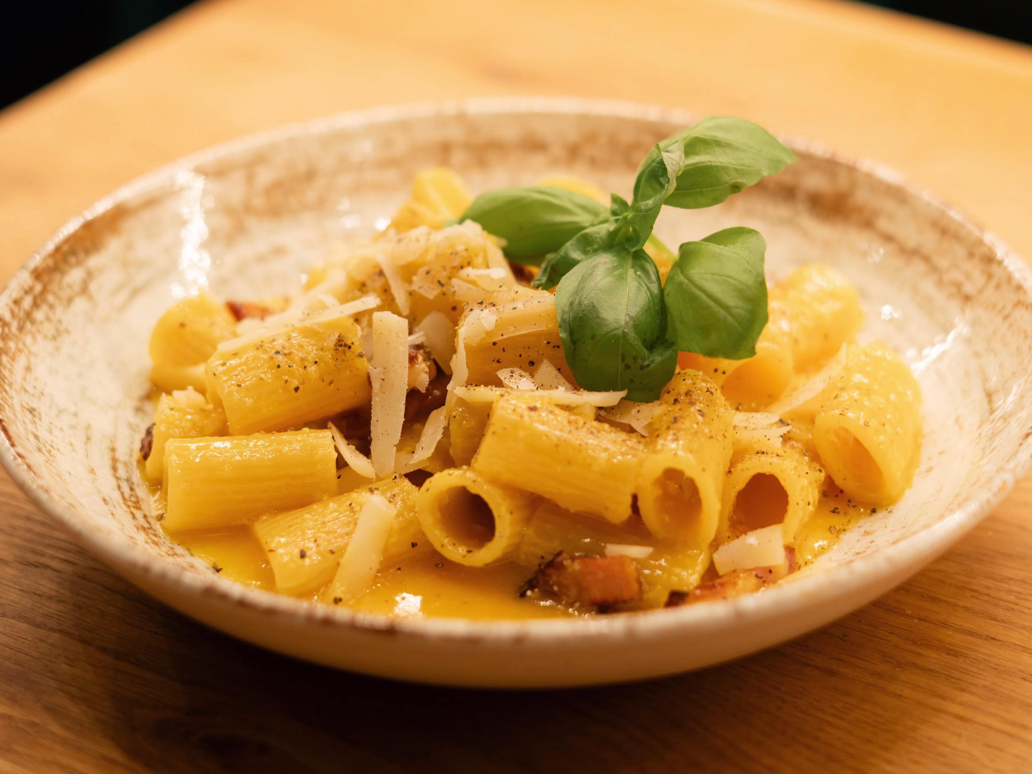 Rigatoni alla Carbonara
