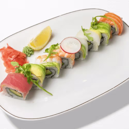 Rainbow Roll (8 Stück)