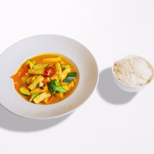 Mango mit Gemüse