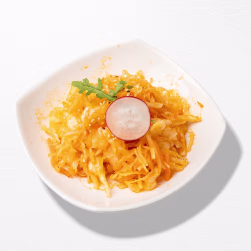 Pikanter Krautsalat (scharf)
