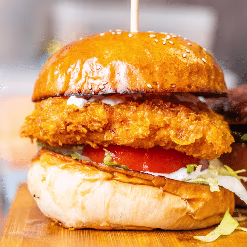 Classic Crunchy Chicken Burger