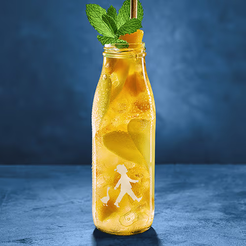 Fl. Eistee Mango-Ingwer 0,5l (MEHRWEG)