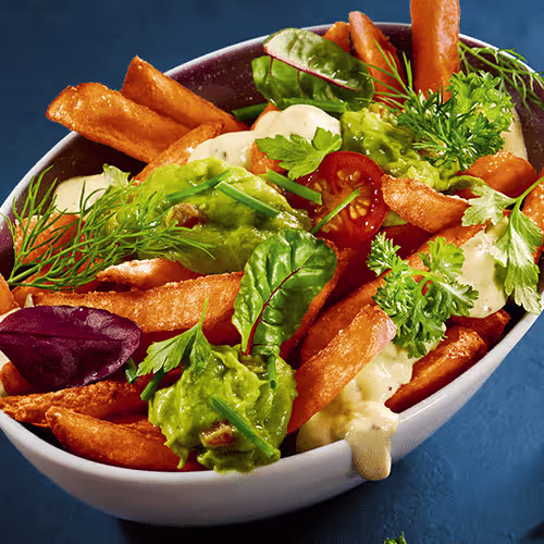Avocado Süsskartoffel-Fritten