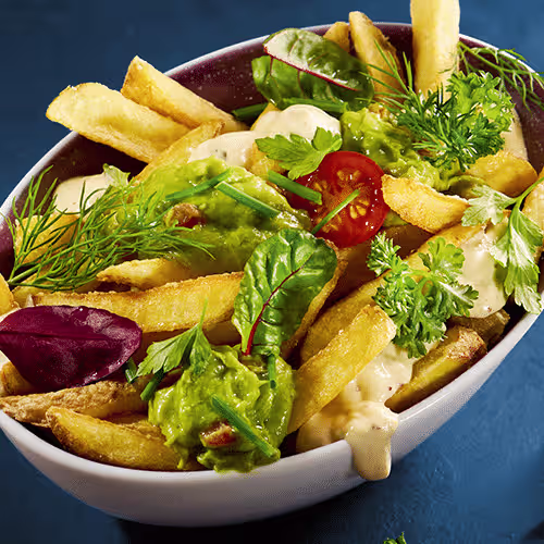 Avocado Fritten (vegan)