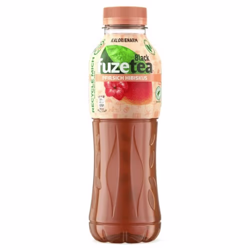 FuzeTea Pfirsich-Hibiskus - PET 500ml