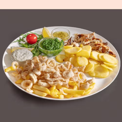 Gegrillte Calamari