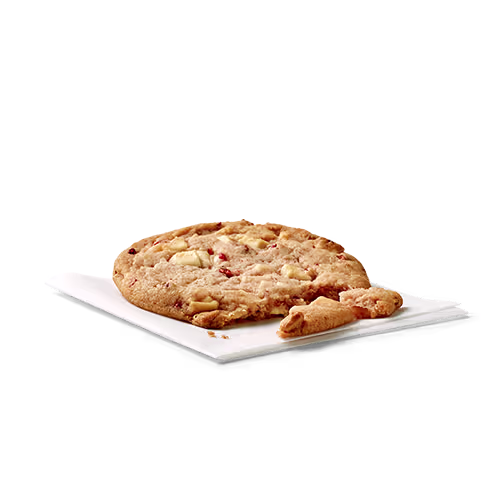 Himbeer Cookie mit weißer Schokolade