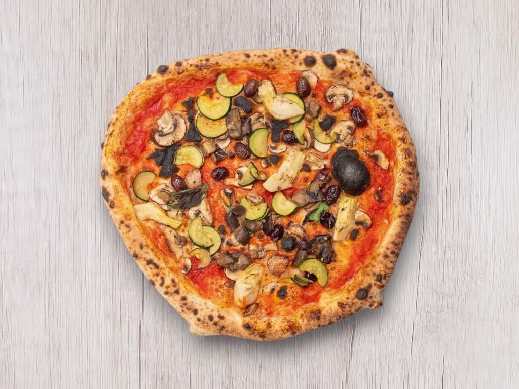 Pizza Quattro Verdure Vegan