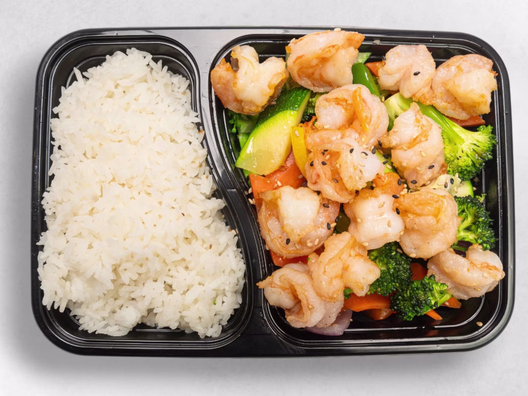 Wok Garnelen