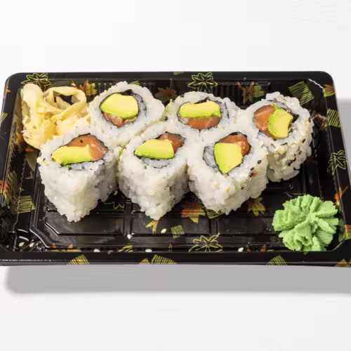Lachs Avocado Maki (12 Stück)