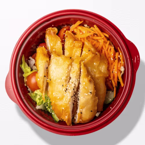 Crispy Chicken Salat