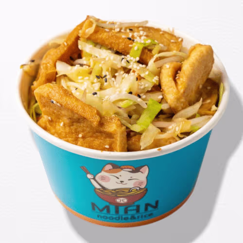 Eierreis mit Tofu