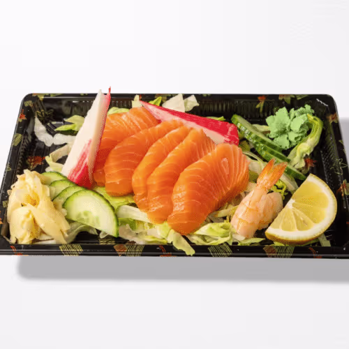 Lachs Sashimi (12 Stück)