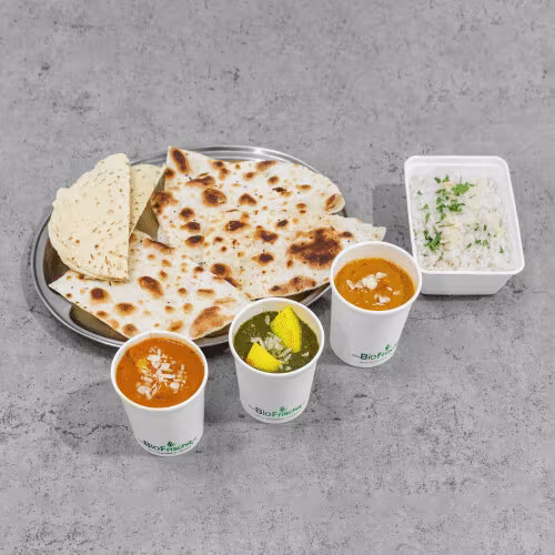 Bio Frische Thali (für 2 Personen)
