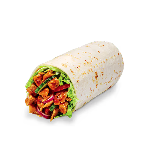 Plant-based Chicken Teriyaki Wrap