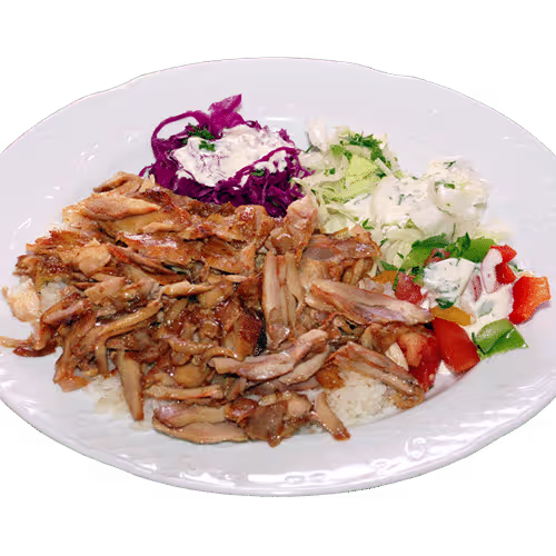 Döner Kebab vom Huhn