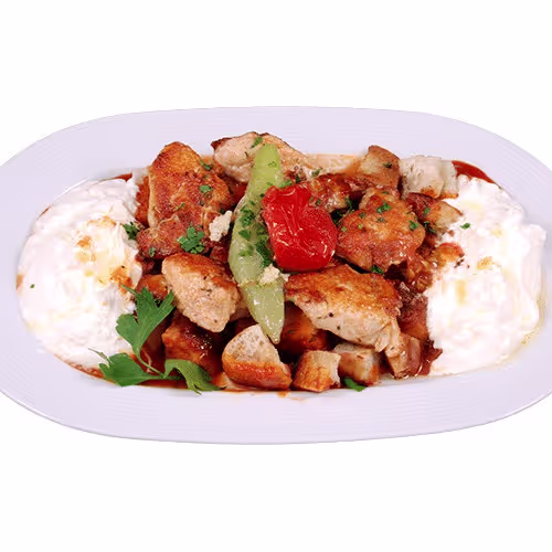Hühnerspiess mit Joghurt