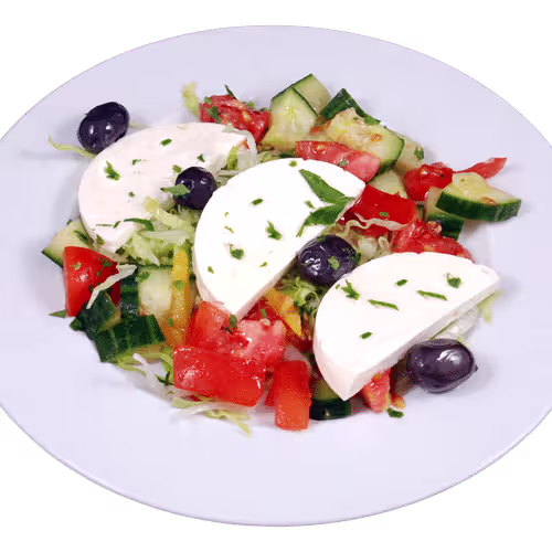 Garnierter Hirtenkäse