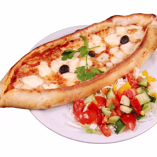 Pide Mozzarella (vegetarisch)