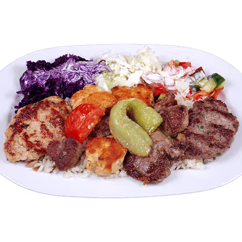 Grill Platte (für 1 Person)