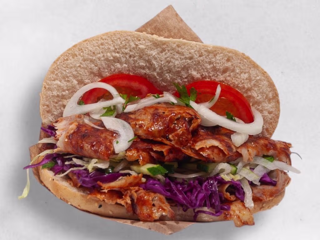 Hühner-Sandwich